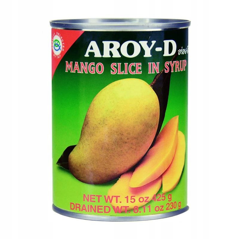 Mango kawałki w syropie 425g Aroy-D