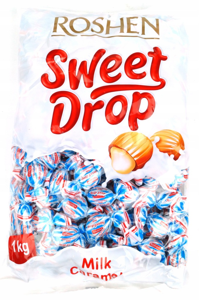 Cukierki Roshen Sweet Drop Mleczne Nadzienie 1kg