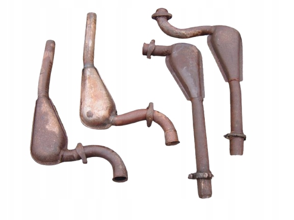 FORD CAPRI III 3 MK3 78- 2.8 V6 TŁUMIK TŁUMIKI PRZEDNIE