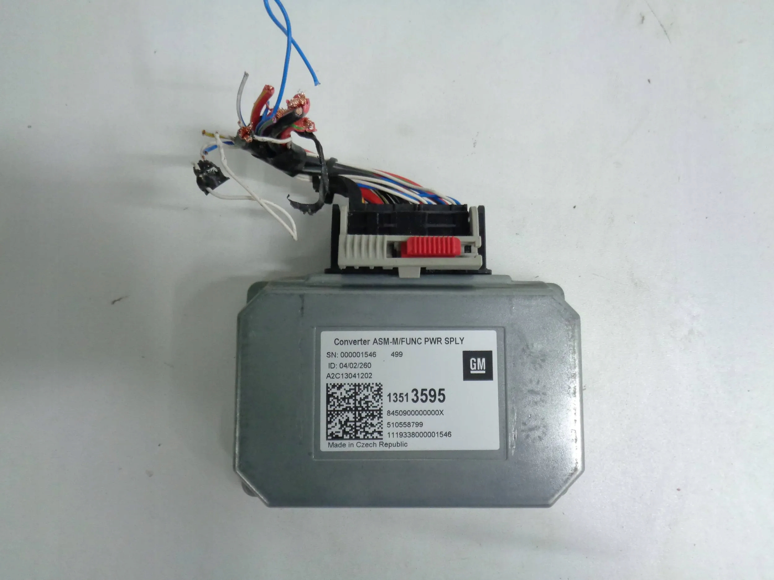 OPEL ASTRA K V 15-21 MODULO KONWERTER DI TENSIONE 13513595