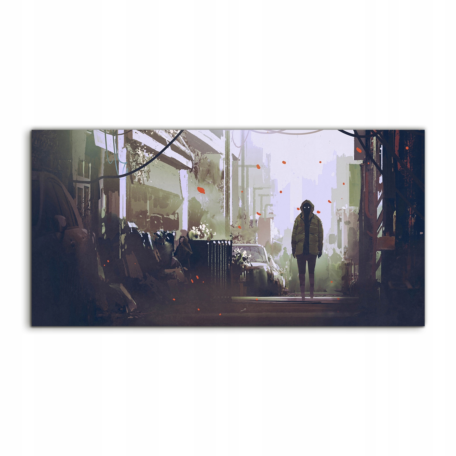 

Obraz akryl 140x70 na ścianę Tajemniczy Mężczyzna