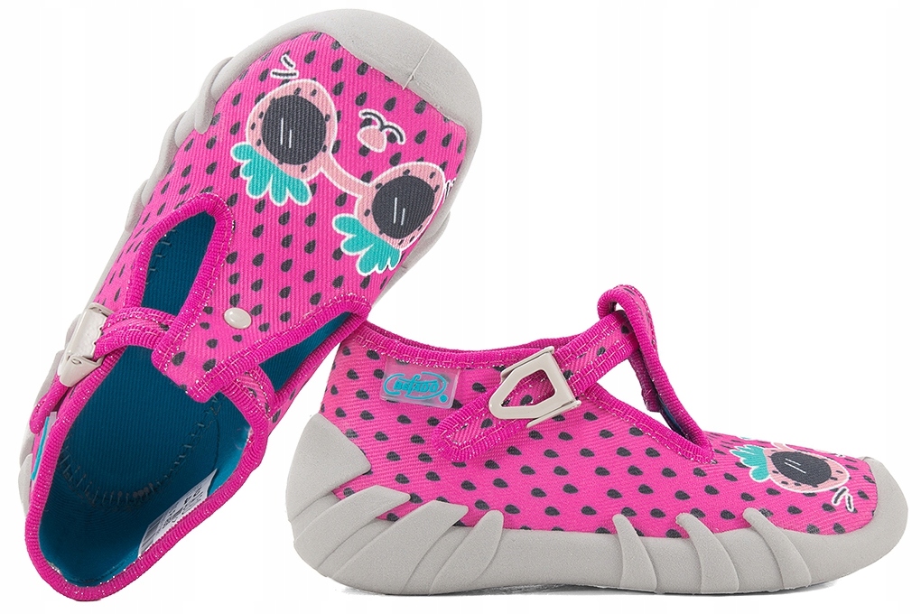 

Befado 110P455 Tekstylne Domowe Kapcie Papcie 25