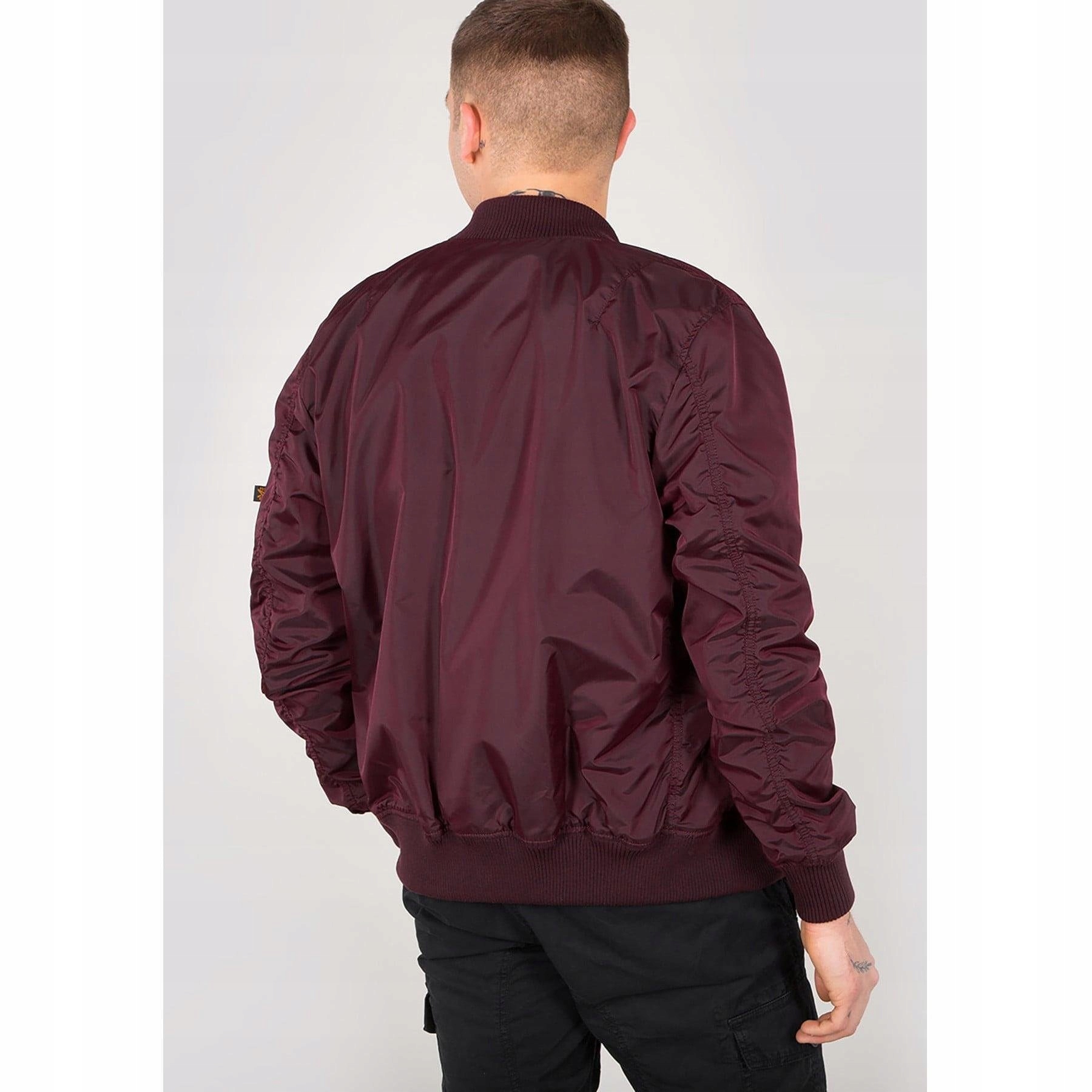 Alpha Industries pánská bomber bunda bez kapuce MA-1 velikost L