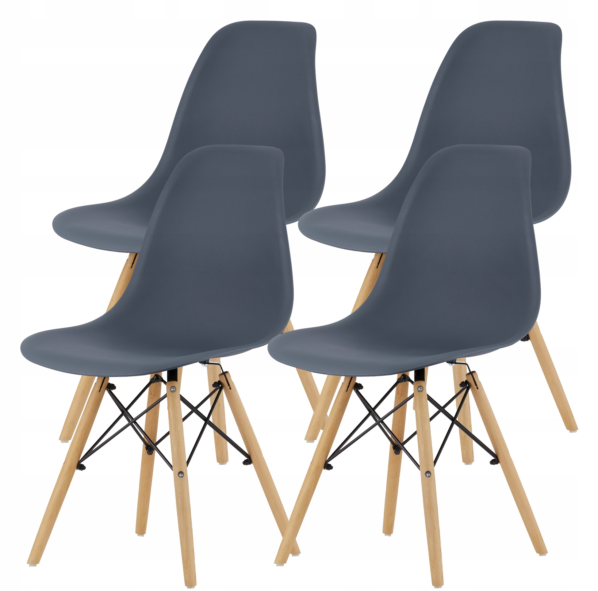 4x KRZESŁO SKANDYNAWSKIE do KUCHNI salonu JADALNI