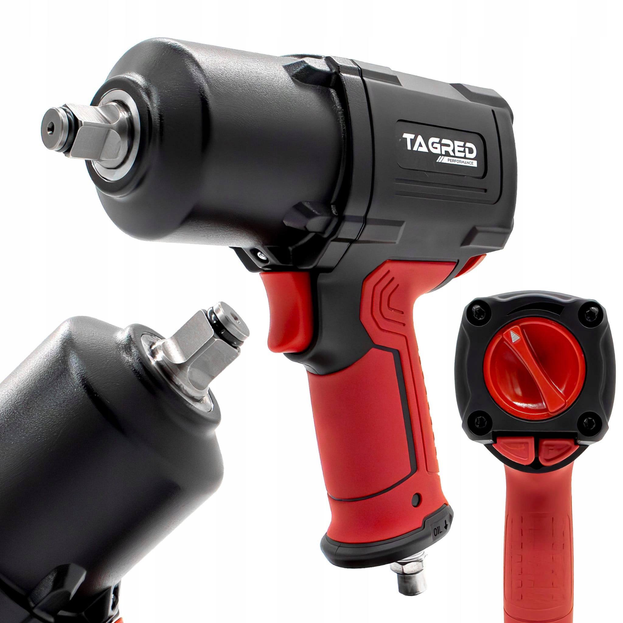 Pneumatický klíč 2280 Nm 1/2" Silný kompozitní mechanismus Twin Hammer