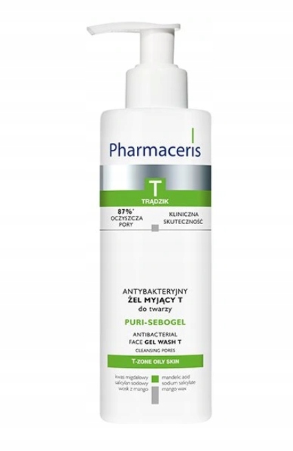 

Pharmaceris T Żel myjący do twarzy 190ml