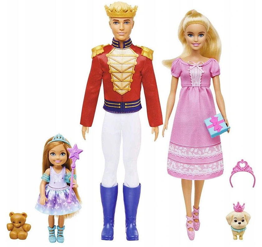 

Lalka Barbie Chelsea Zestaw Rodzina Królewska