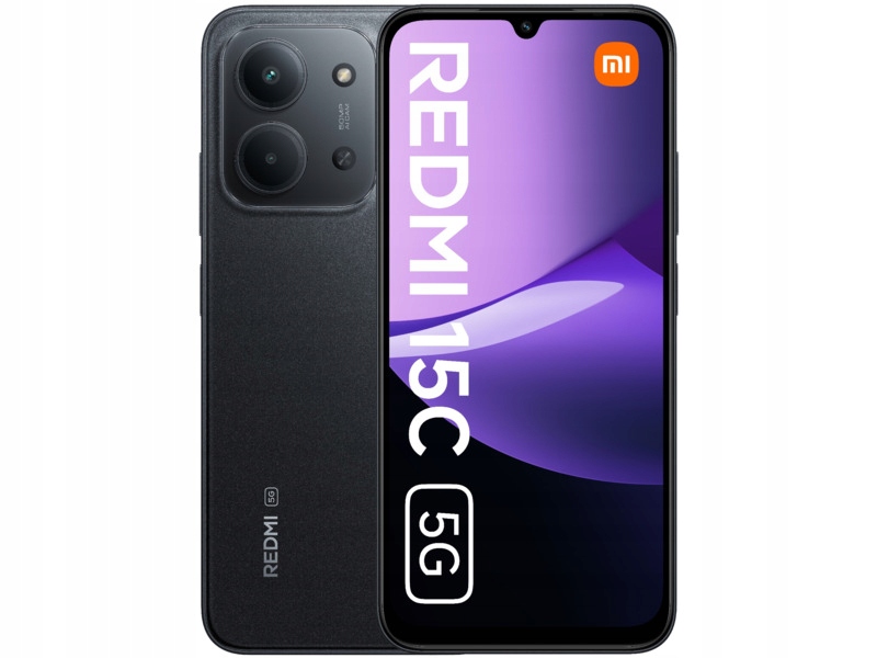 Smartfon Xiaomi Redmi 15C 5G 4/256GB 6.9" 120Hz Czarny