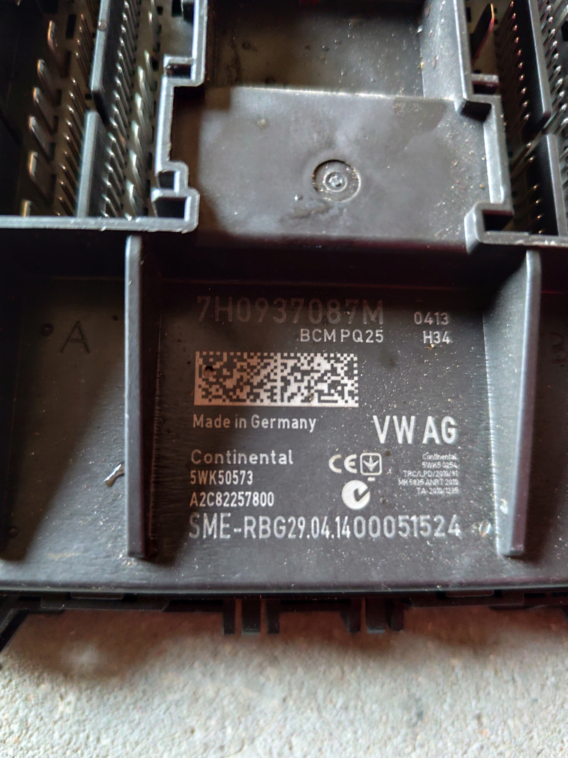 VW T5 LIFT komfortsteuergerät 7H0937087M