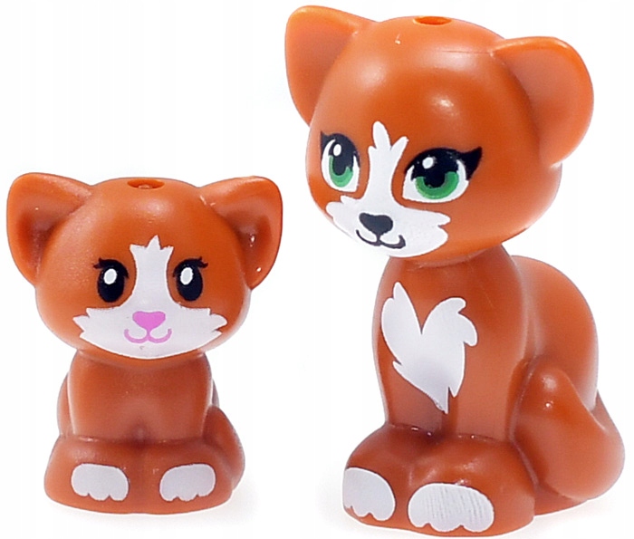 

Lego kot kotek 2 kotki Oryginał Lego zwierzęta