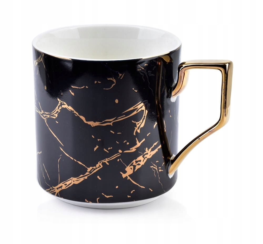 

Kubek porcelanowy Złote ucho Cristie Black Gold 36