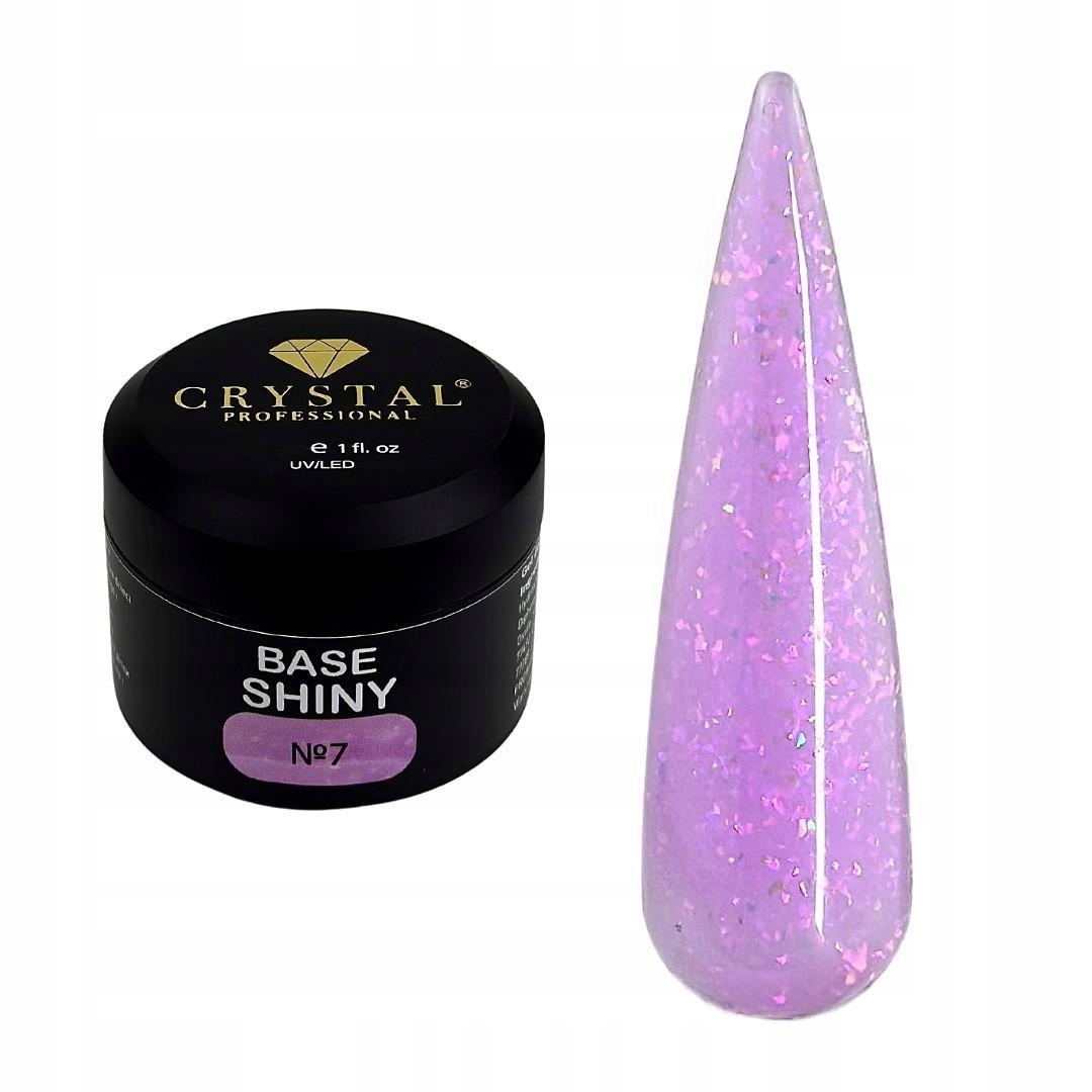 Base Shiny #7 30ml Crystal Professional Hybridní báze