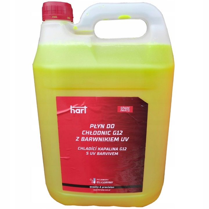 

Płyn Do Chłodnic Chłodniczy G12 5L Z Barwnikiem Uv