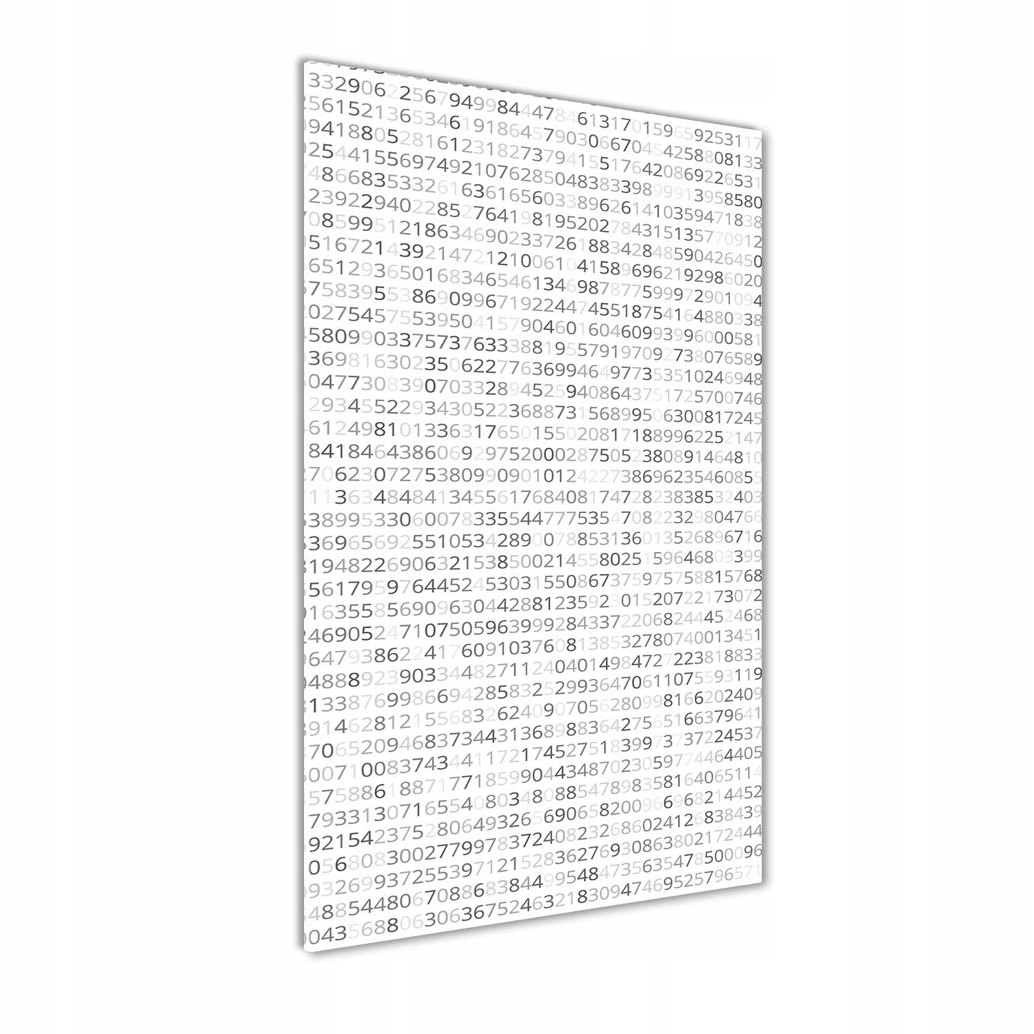 

Nowoczesny fotoobraz akrylowy Kod binarny 70x140cm