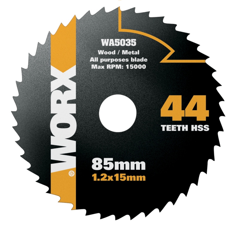 

Tarcza do cięcia metalu Worx WA5035 85mm 44T
