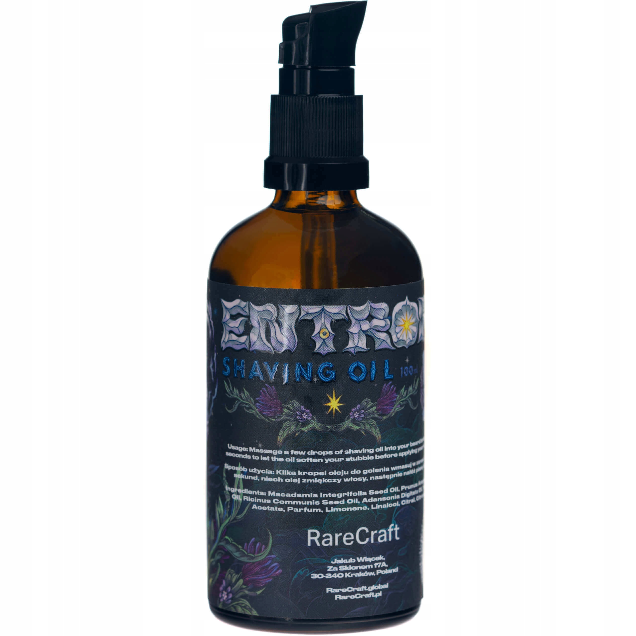RareCraft Olej do golenia Entropy Shaving Oil 100 ml