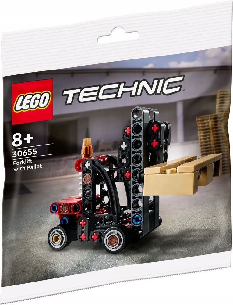 LEGO TECHNIC 30655 Wózek widłowy z paletą