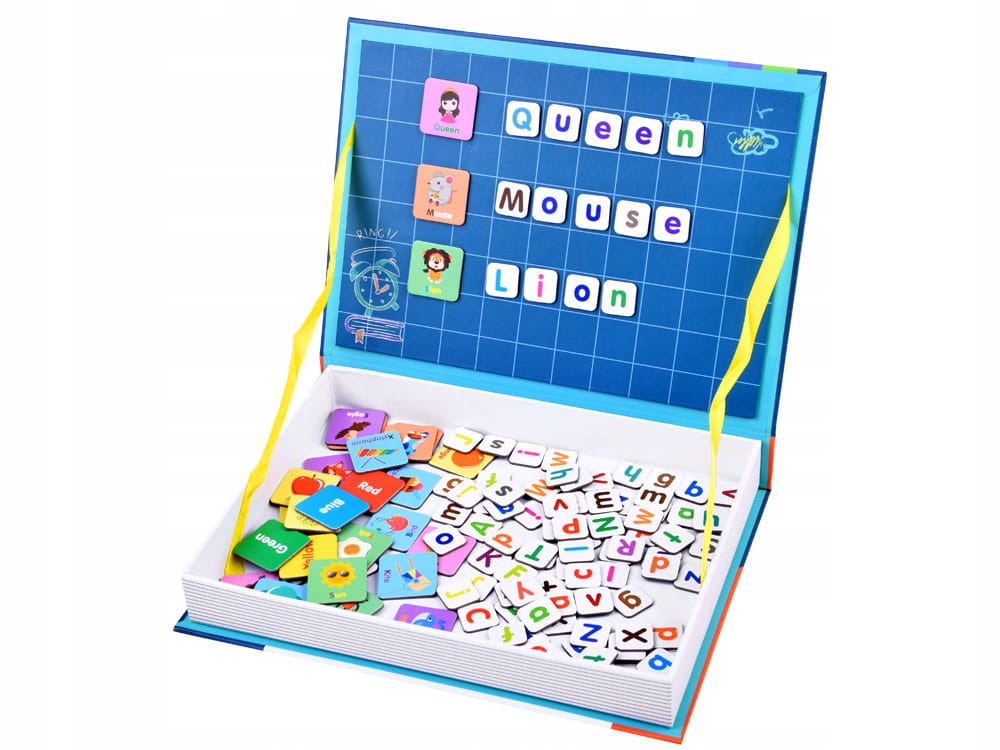 ALFABET LITERKI UKŁADANKA MAGNETYCZNA KSIĄŻKA Certyfikaty, opinie, atesty CE EN 71