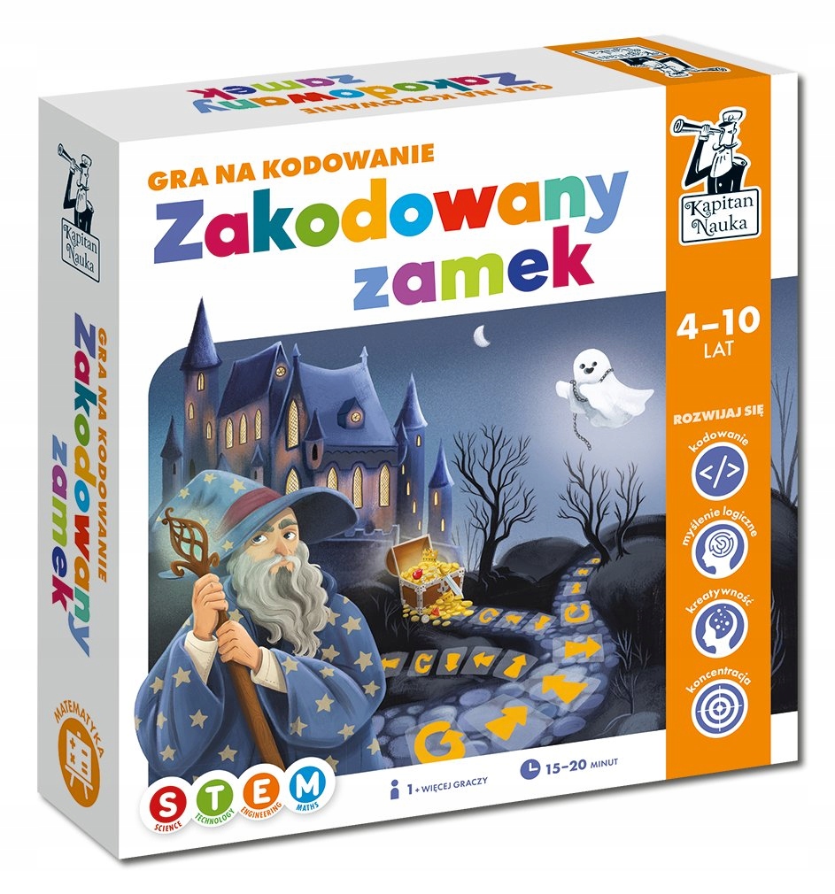 

Zakodowany Zamek Gra Edukacyjna Kapitan Nauka