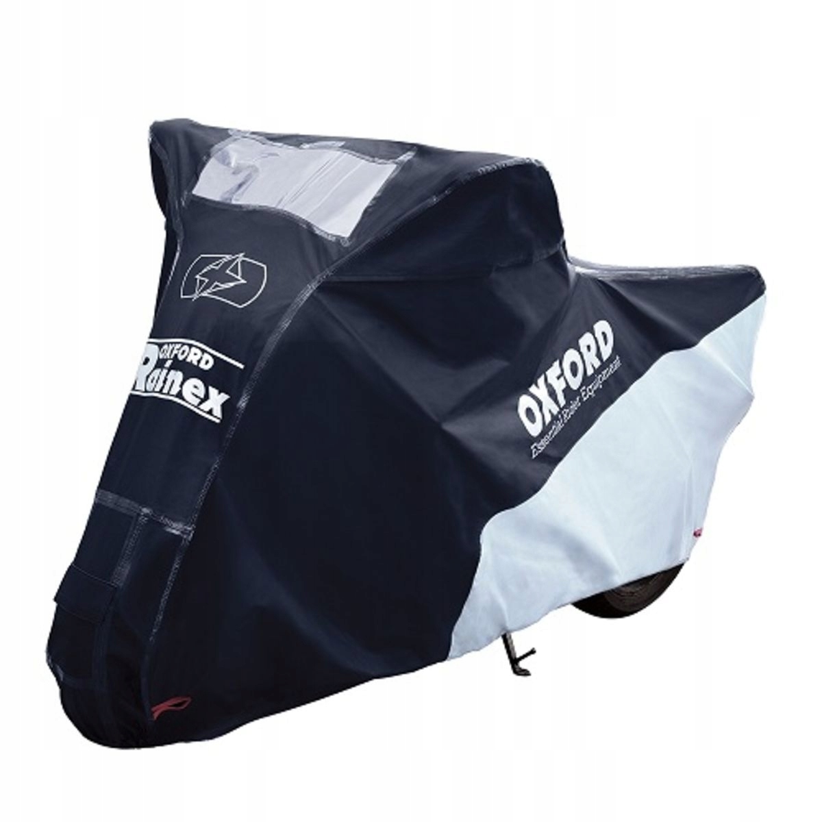 Poťah Na Motocykel Oxford Rainex Čierny/strieborný