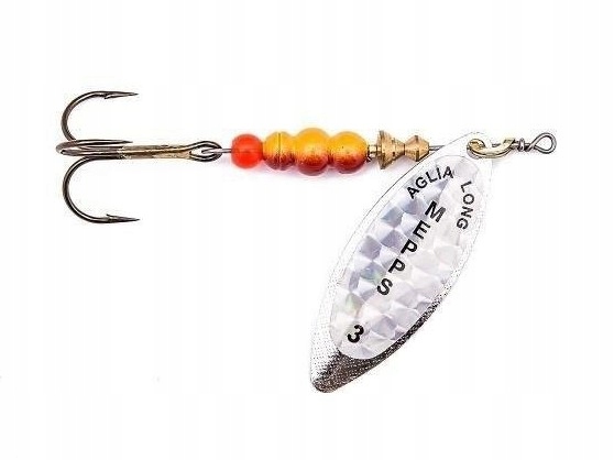 Mepps Aglia Long Rainbo srebrna 3 11,5 g klasyk