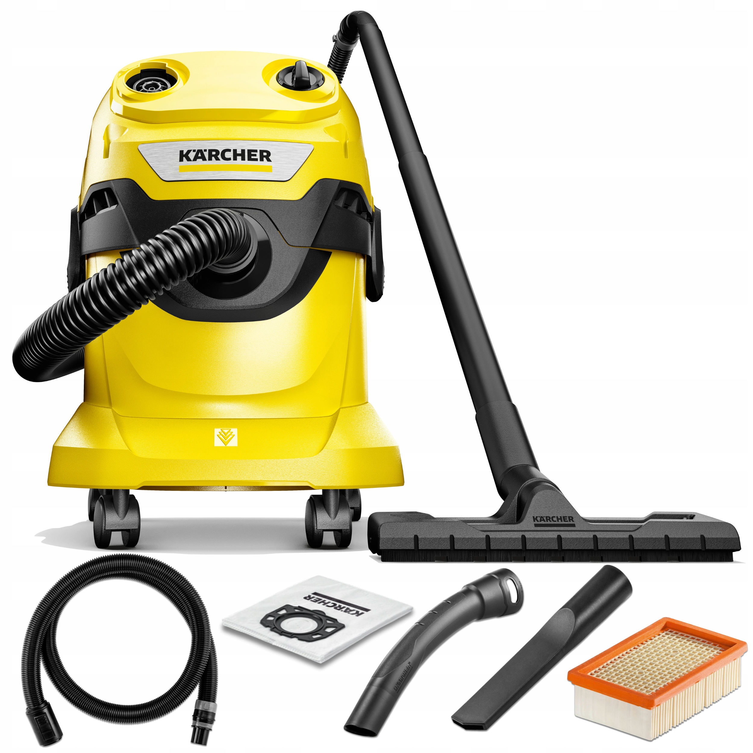 Odkurzacz Przemysłowy Karcher Wd 4 V-20/5/22 Uniwersalny 1100W 5m 20l