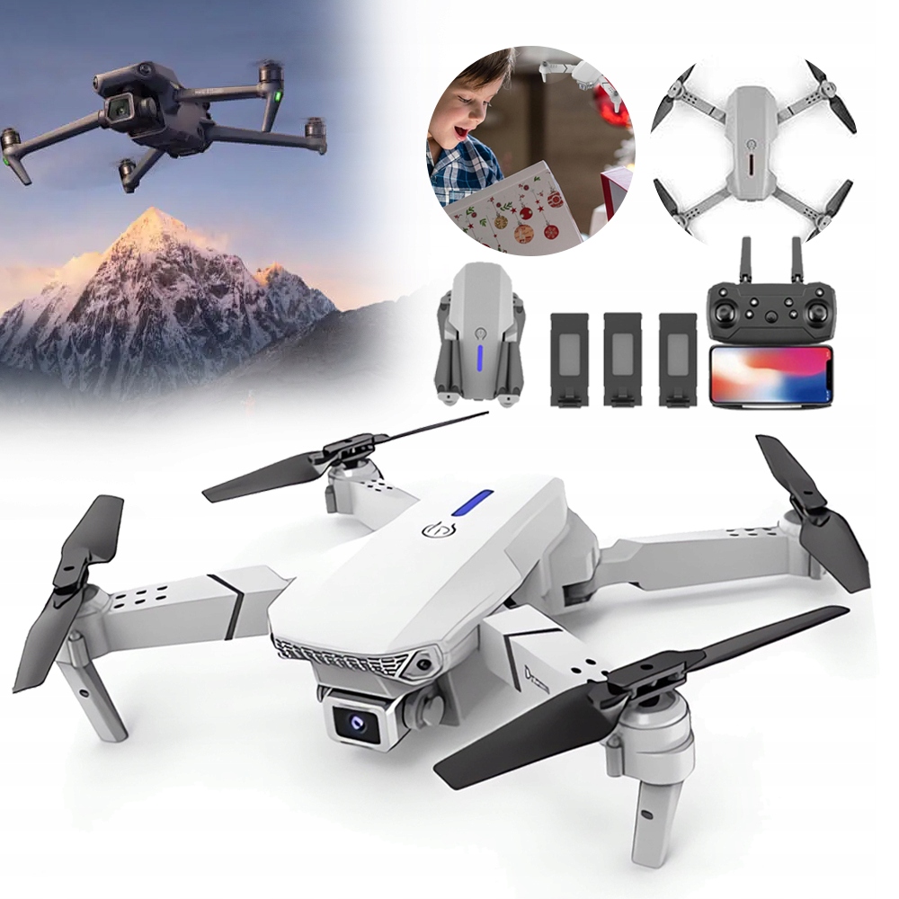 MINI DRON ZDALNIE STEROWANY Z KAMERĄ, DRON Z KAMERĄ JAKO PREZENT DLA DZIECI