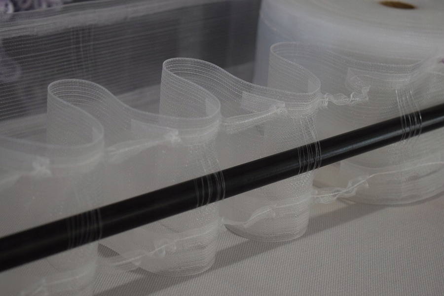 TAŚMA marszcząca 10cm transparentna system WAVE Rodzaj taśmy