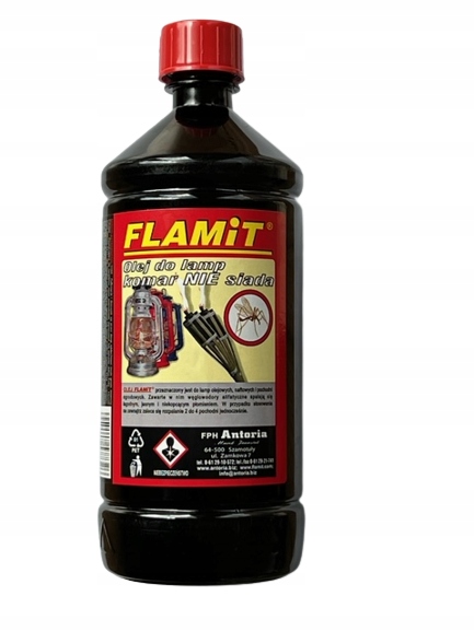 

Olej Do Lamp Świec Pochodni Komar Nie Siada 980ml