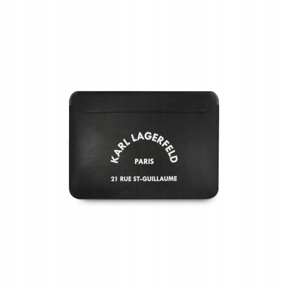 Karl Lagerfeld Sleeve Pouzdro 13 palců Saffiano Černé Case Pouzdro