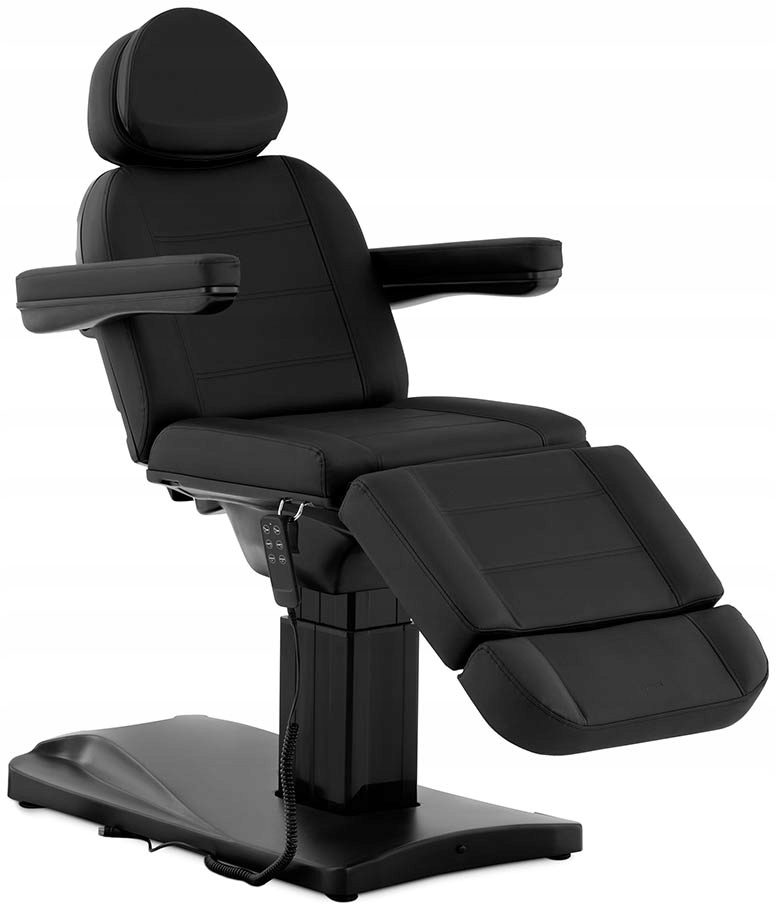 Kosmetické Křeslo Physa Rovigo Black Elektrické 350 W Nastavitelné