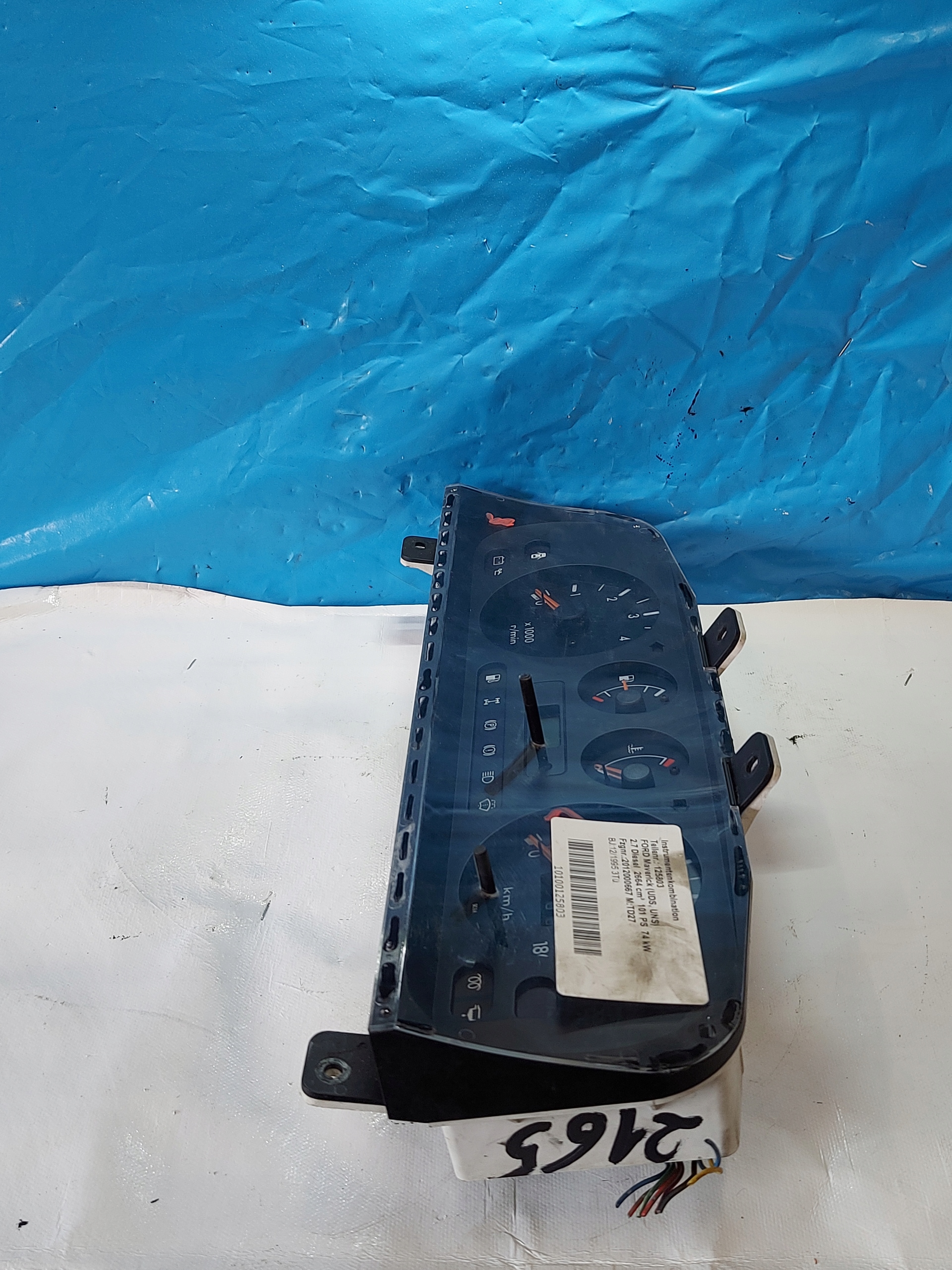 dials clock FORD MAVERIK 2.7 D 34192201