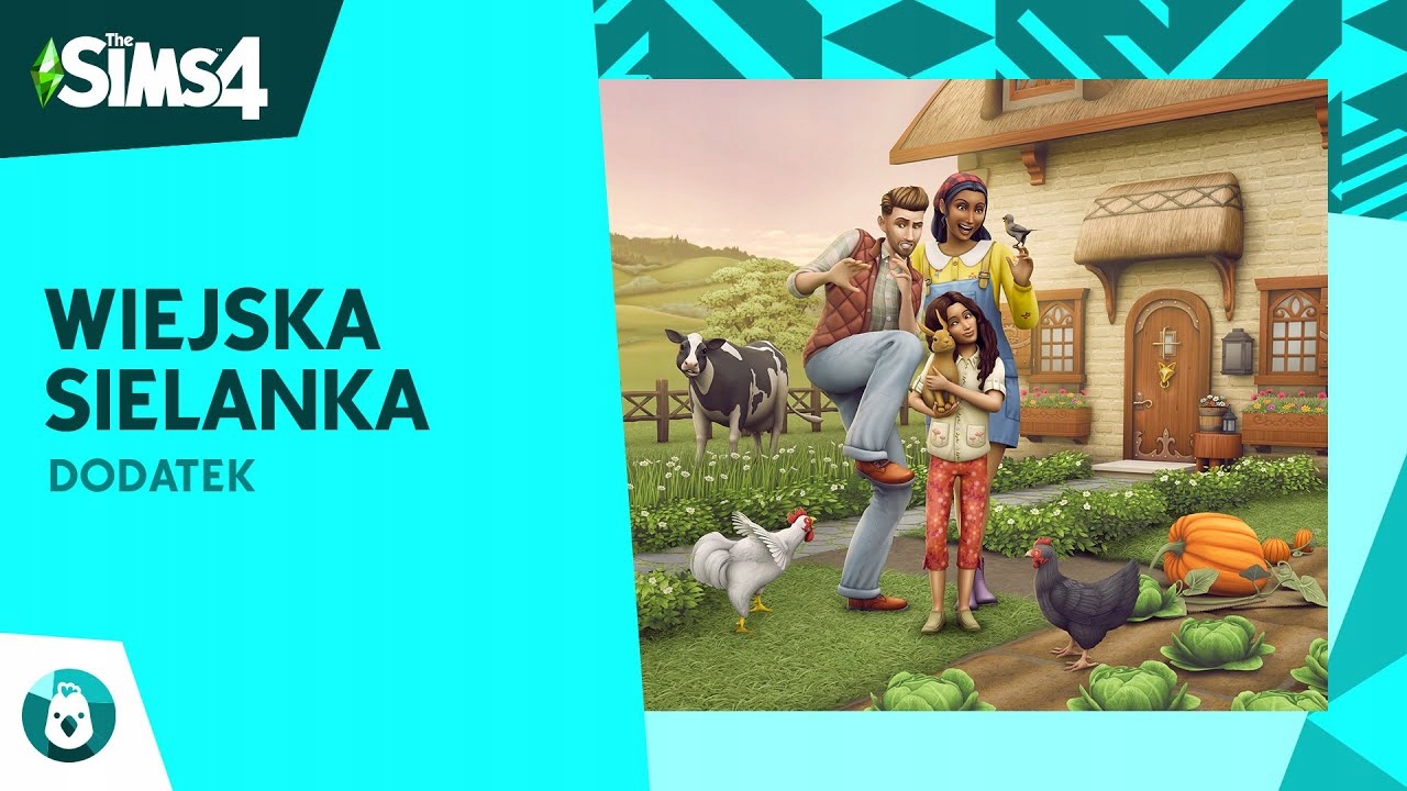 The Sims 4 Wiejska Sielanka PL Klucz Origin PC Rodzaj wydania Dodatek (DLC)