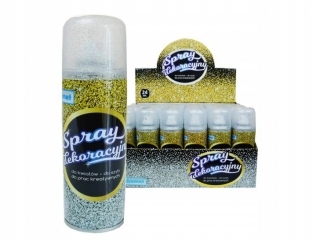 

Spray dekoracyjny Brokat złoty do prac kreatywnych