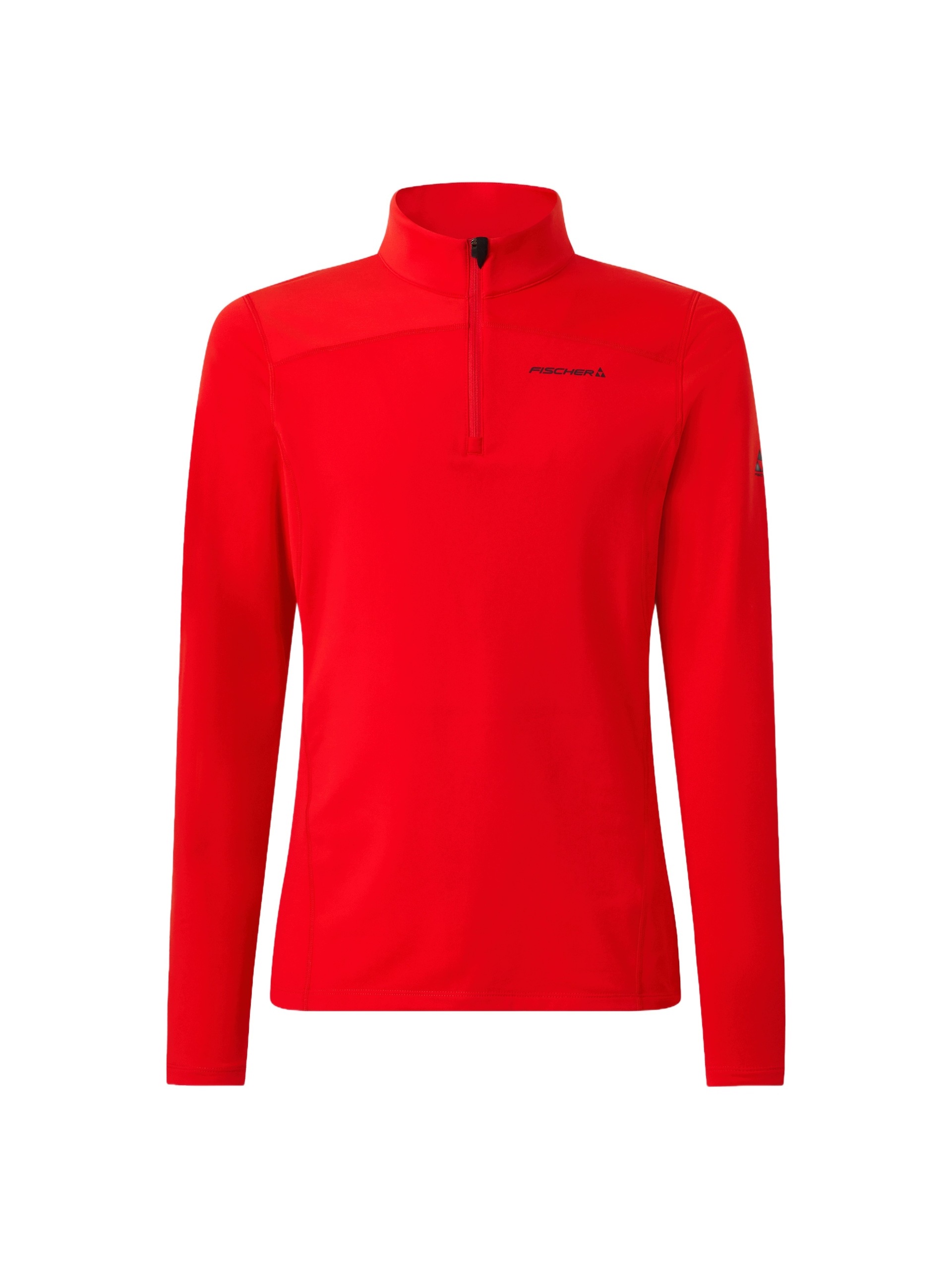 Fischer Core Shirt Męska bluza narciarska mikro polar II warstwa Red L