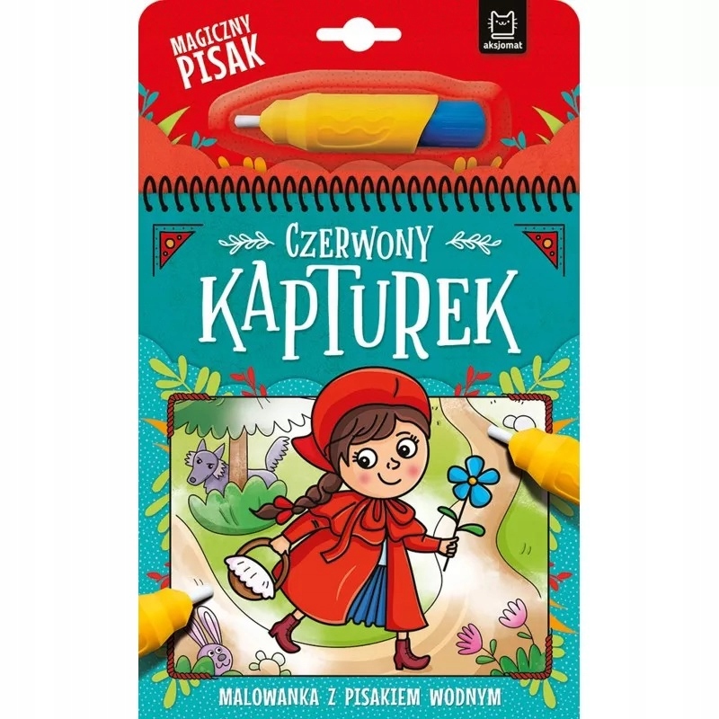 

Czerwony Kapturek Malowanka Z Pisakiem Wodnym