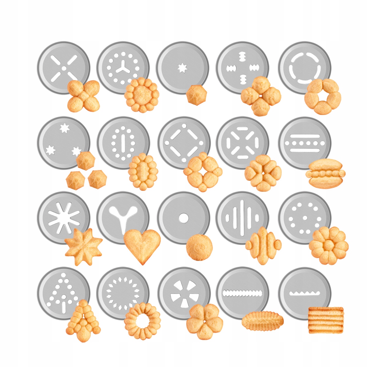 TESCOMA PRASKA DEKORATOR SZPRYCA CIASTEK CIASTA Kod producenta 630535.00 SZPRYCA PRASKA DO CIASTEK