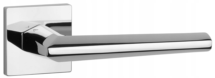 Kľučka rozeta štvorcová Jasmina Q Slim chróm Aprile