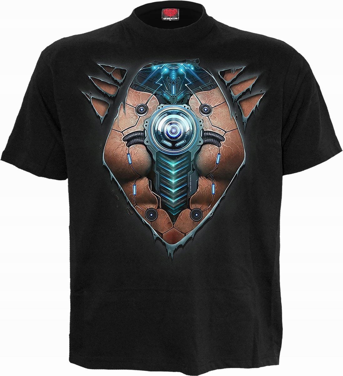 Tričko Cyber Skin Spirala XL