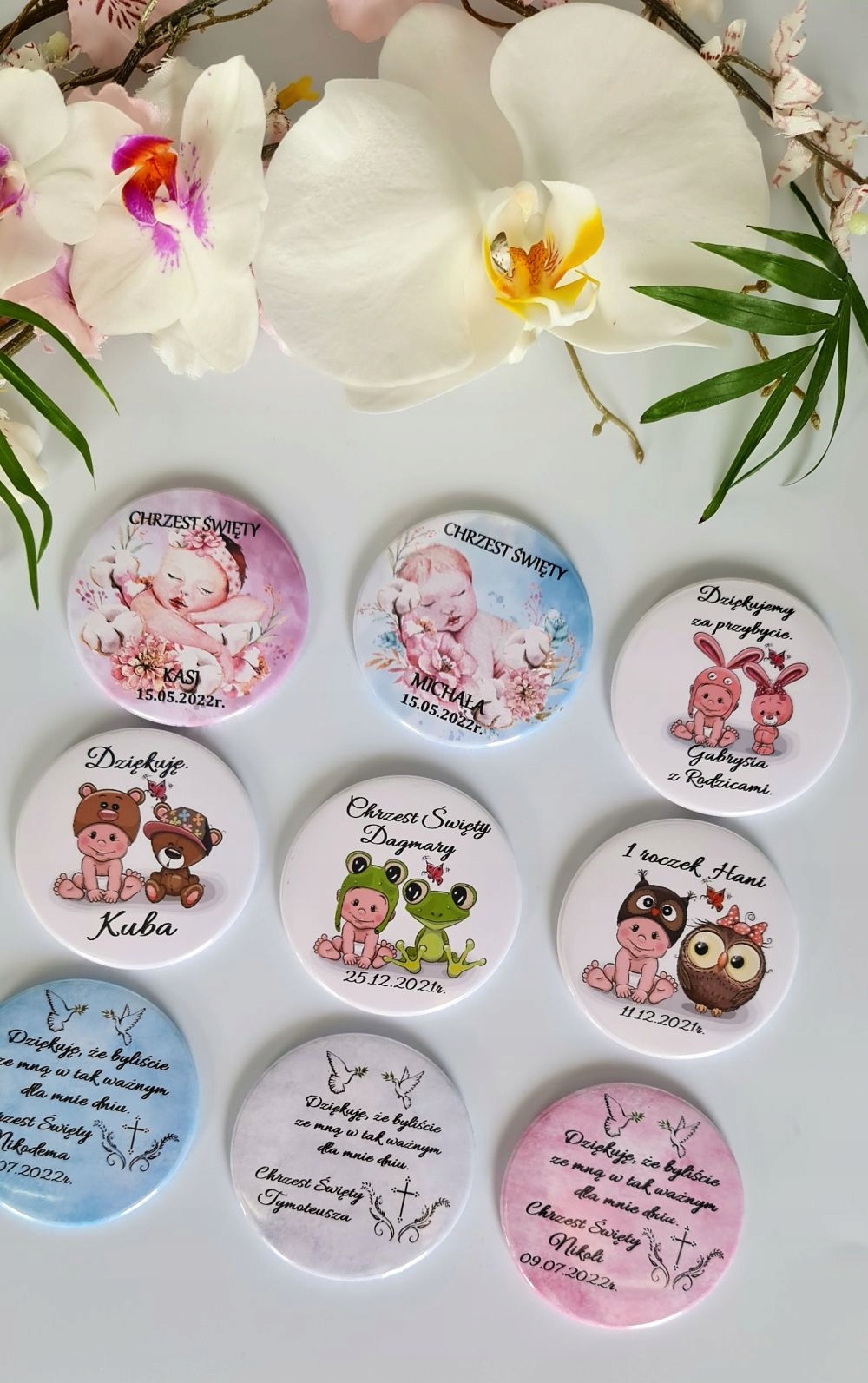 PODZIĘKOWANIE MAGNESY RODZAJE CHRZEST ROCZEK Rodzaj magnes