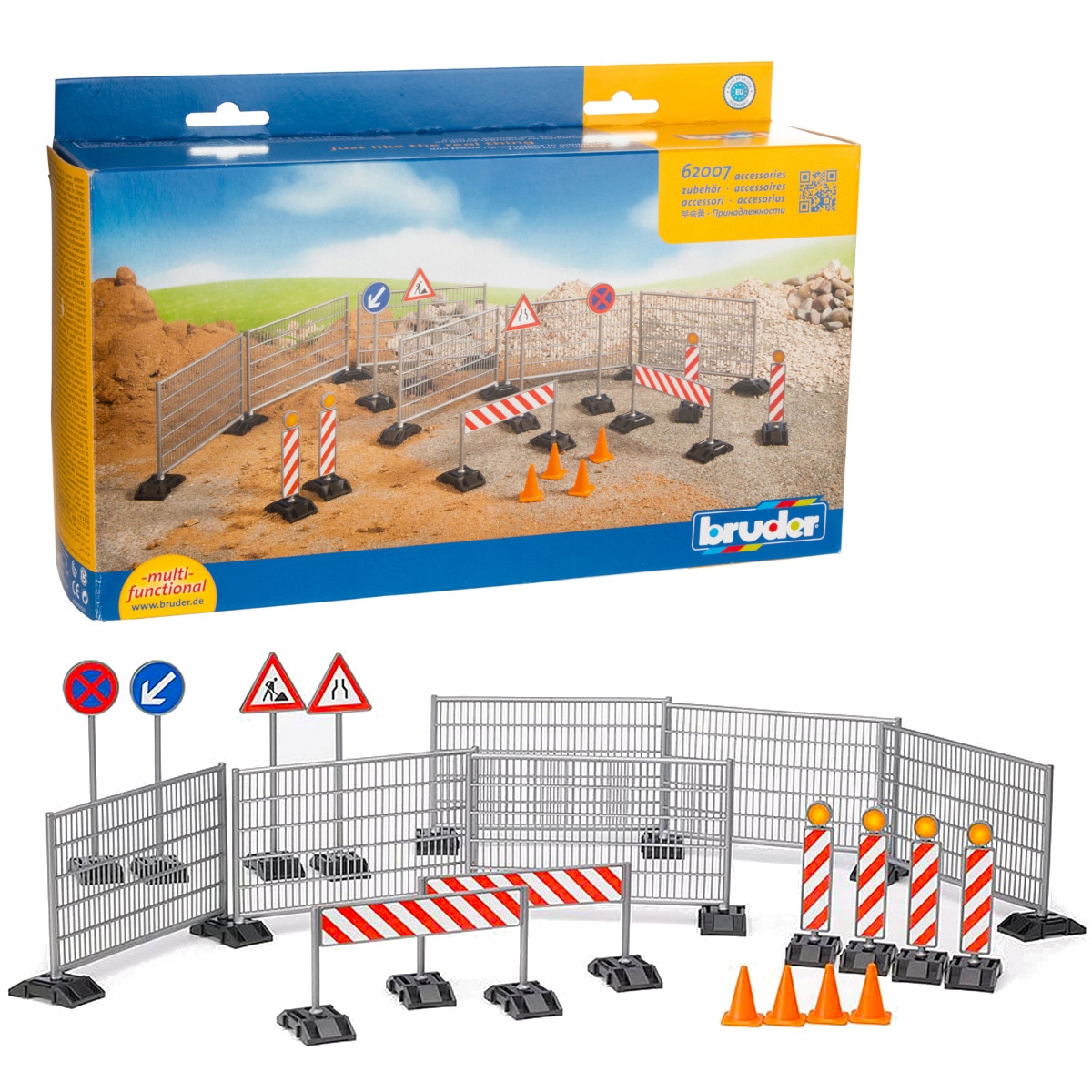 AKCESORIA DO ROBÓT DROGOWYCH ZNAKI DROGOWE BRUDER