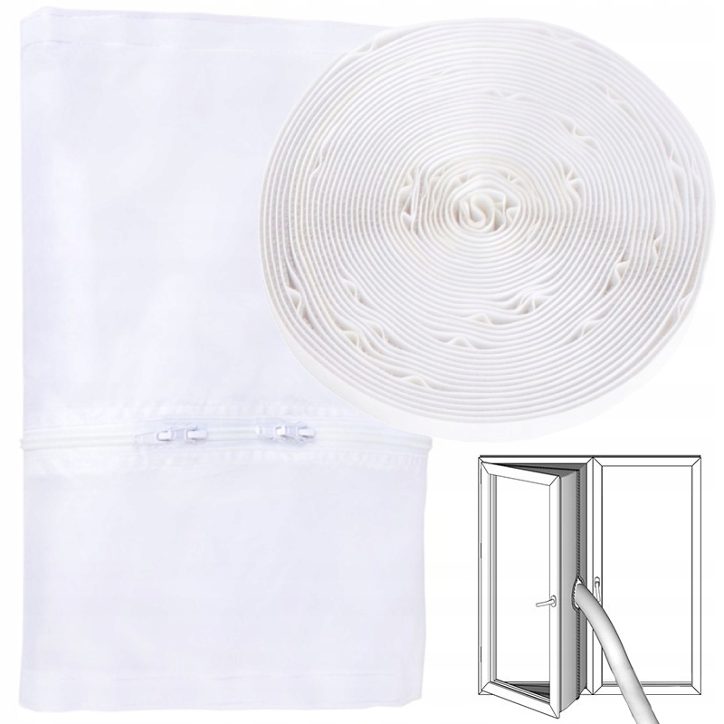 Uszczelka Okienna Rękaw Rury Klimatyzatora Przenośnego Okno 330cm