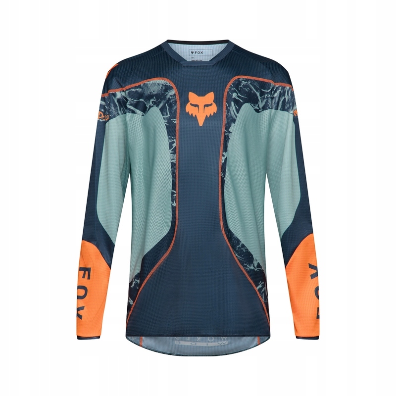 Bluza Motocyklowa Fox 180 Image Print Arctic Blue (XL)