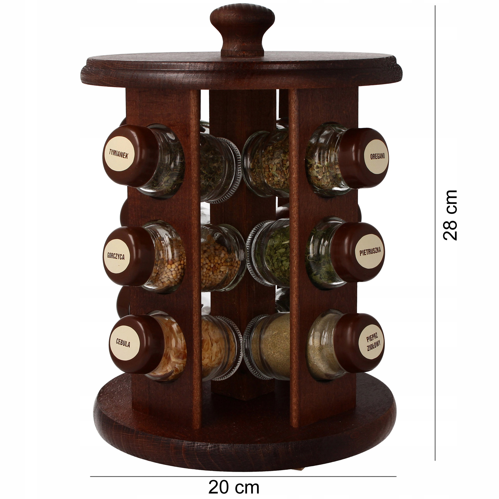 POJEMNIK POJEMNIKI NA PRZYPRAWY PRZYPRAWNIK ZESTAW Linia Przyprawnik