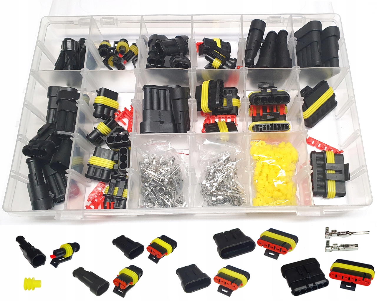 

Kostka Złącze Wtyk Hermetyczne Superseal 424 El