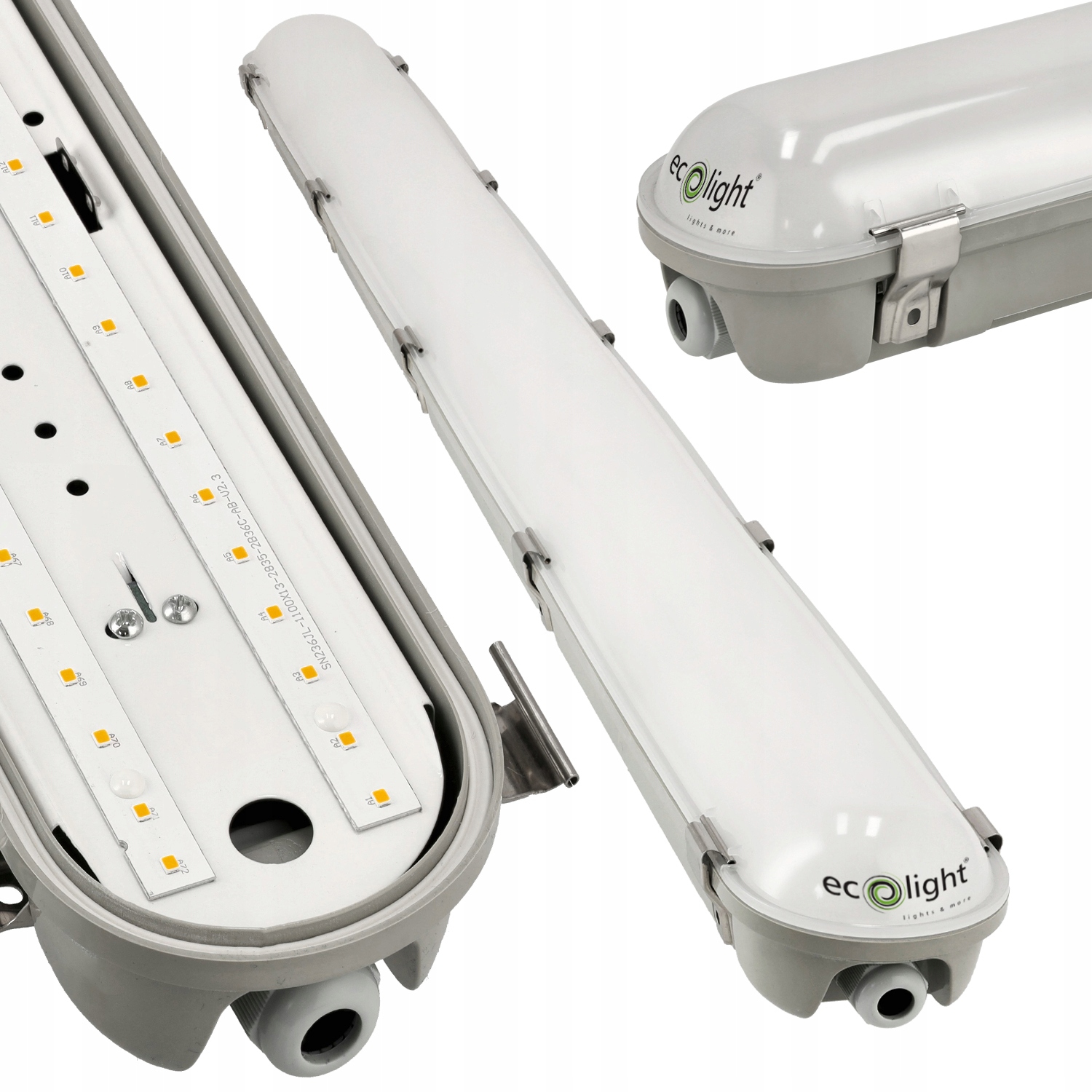 Vodotěsné Led svítidlo 40W do garáže 5200lm Vysoký Výkon