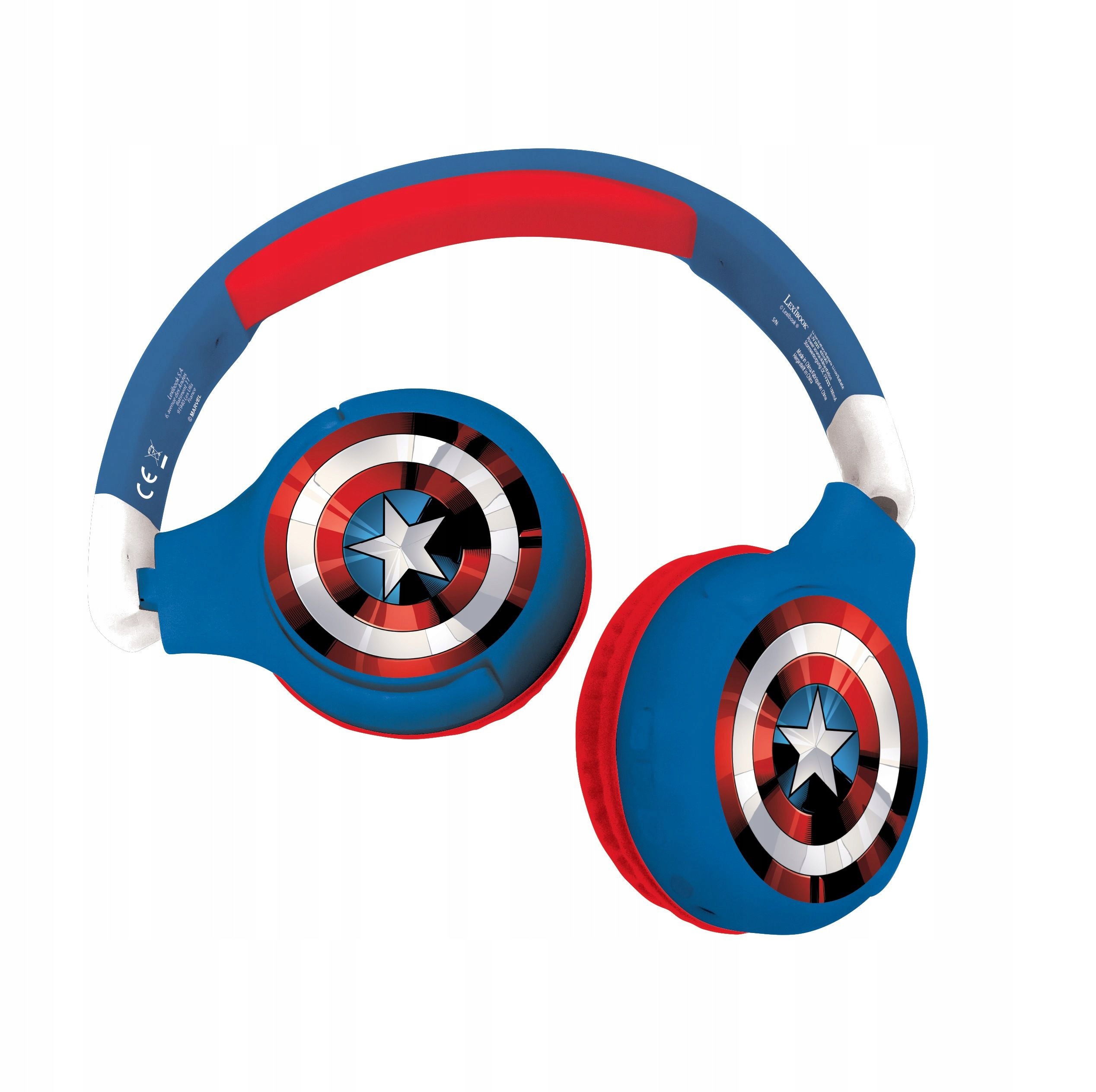 Bluetooth sluchátka Avengers Marvel Lexibook 2v1 Bezdrátová 85 dB