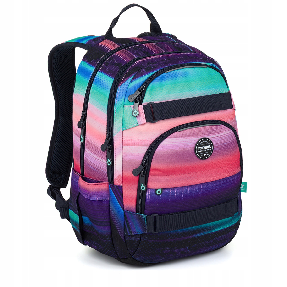 Lekki plecak młodzieżowy gradient Topgal Viki 26038 5-8 klasa dla dziewczyn
