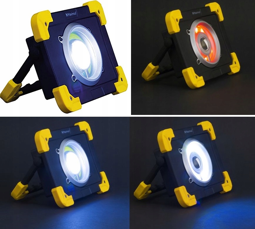 HALOGEN LED NAŚWIETLACZ LAMPA ROBOCZA/power bank 1500 lm 20 W Źródło światła LED