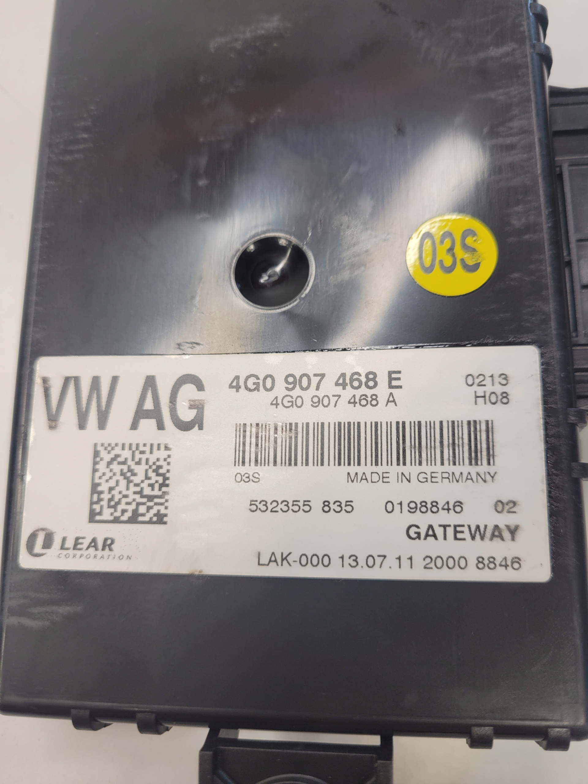 MODULO CENTRALINA GATEWAY AUDI A6 C7 A7 4G0907468E